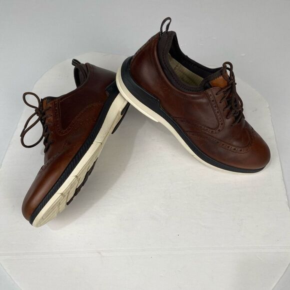 Johnston & Murphy XC4 Lancer Wingtip Shoe Size 9 M Brown Casual Waterproof - Picture 11 of 14
